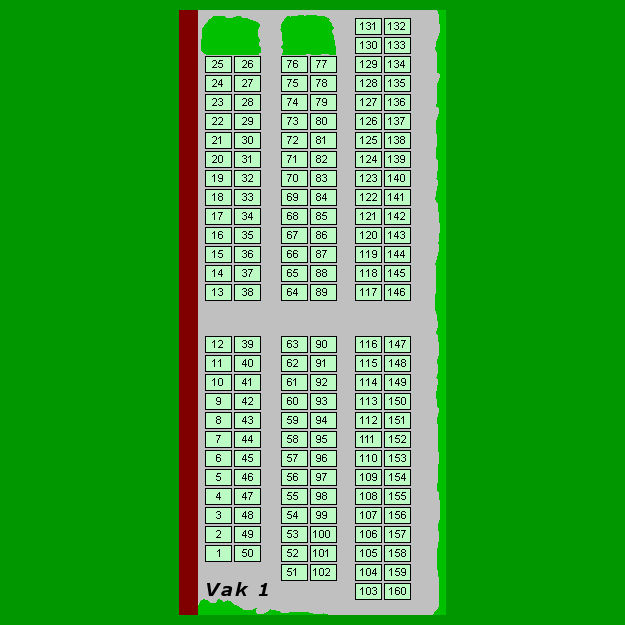 Plattegrond vak 1