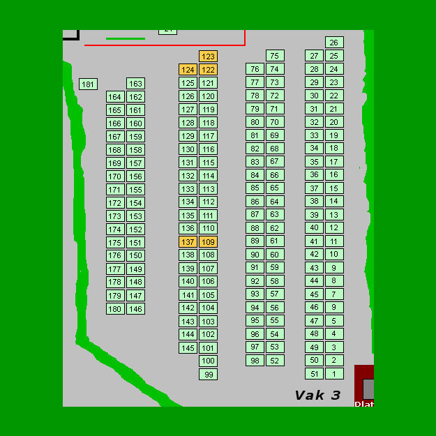Plattegrond vak 3